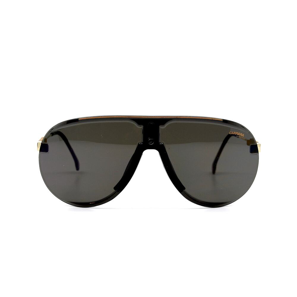 BRAND NEW CARRERA SUPERCHAMPION BLACK GREY AVIATOR UNISEX SUNGLASSES - Picture 2 of 9